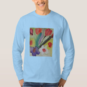 Abstract Tulips & Spring Flowers T-Shirt