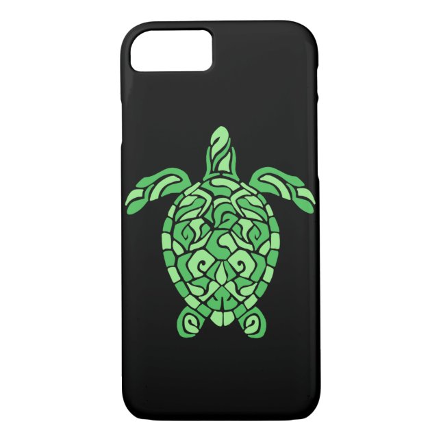 Abstract Turtle iPhone 8/7 Case (Back)