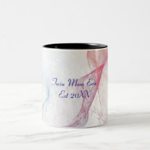Abstract Twin Mum Era Mug