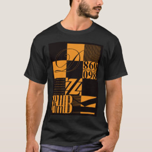 Abstract Typography T-Shirt