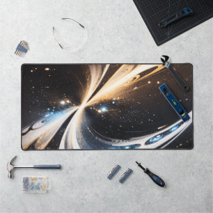 Abstract Universe Desk Mat
