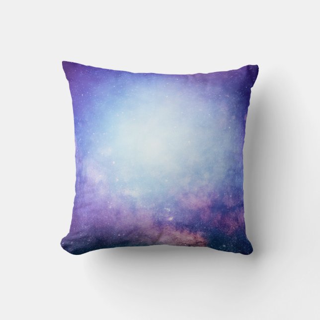 Abstract universe smoke stars cushion (Front)
