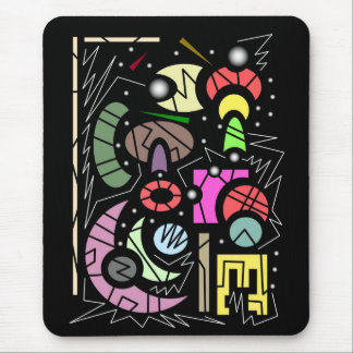 abstract urban 12 mouse mat