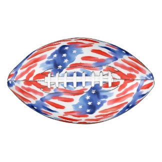 Abstract US Flag - Football American Football