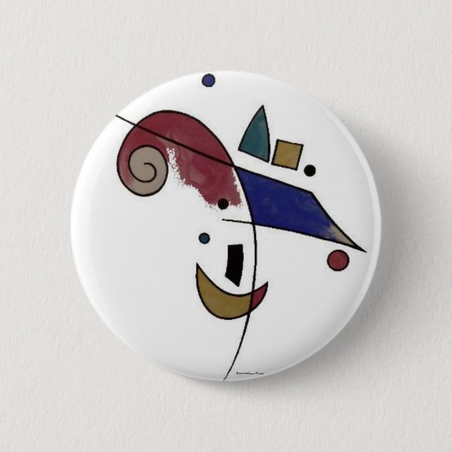 Abstract Venedig Button (Front)