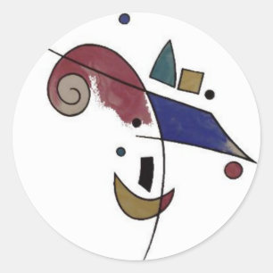 Abstract Venedig Sticker