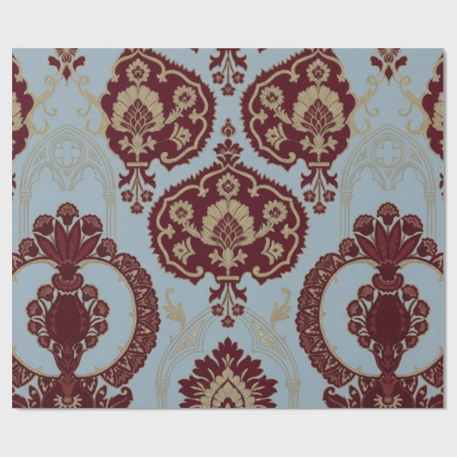 Abstract Venetian Pattern 2026 Wrapping Paper (Flat)