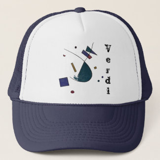 Abstract Verdi Hat