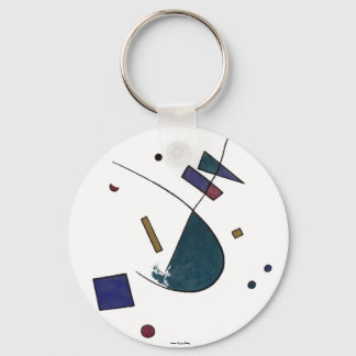 Abstract Verdi Keychain