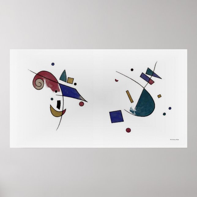 Abstract Verdi Poster (Front)