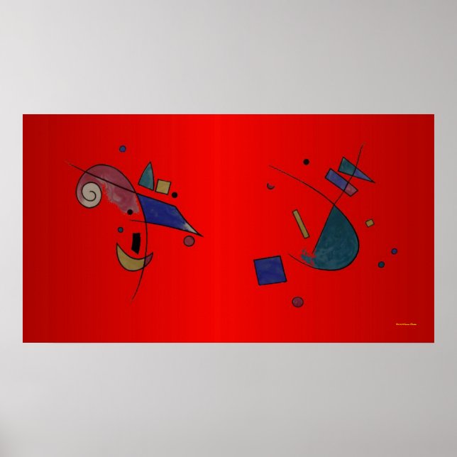 Abstract Verdi Poster (Front)