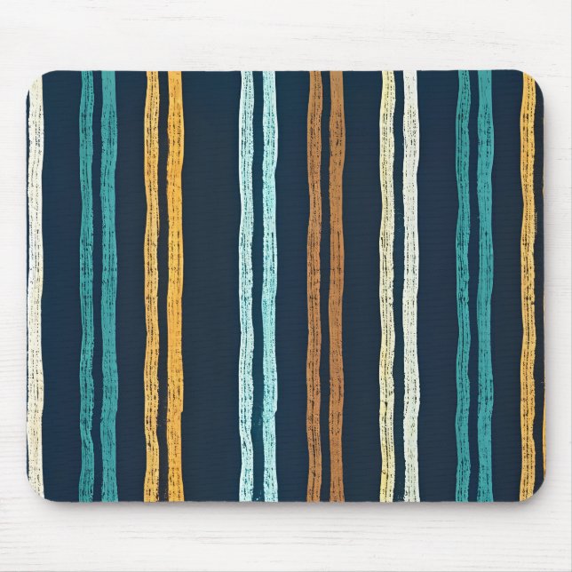 Abstract Vertical Lines pattern Mouse Mat (Front)
