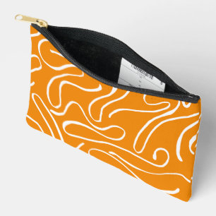 Abstract Vibes Pattern Accessory Pouch