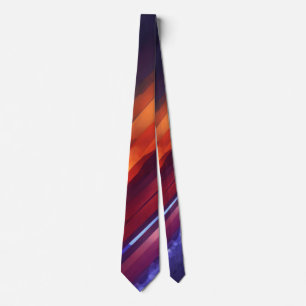 Abstract Vibrant Design, Premium Synthetic Tie