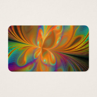 Abstract Vibrant Fractal Butterfly