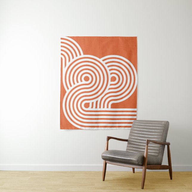 Abstract Vibrant Rhythms Tapestry (In Situ)