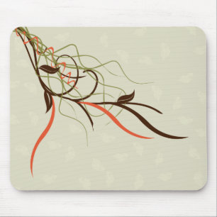 Abstract Vines Mouse Mat