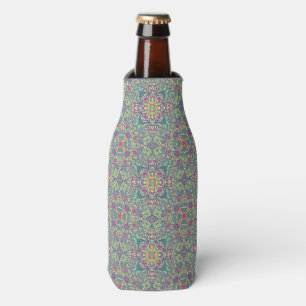 Abstract vintage background bottle cooler