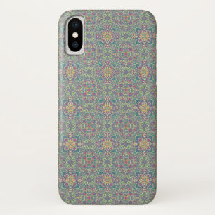 Abstract vintage background iPhone x case