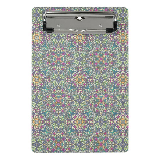 Abstract vintage background mini clipboard (Front)