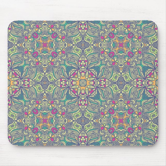 Abstract vintage background mouse mat (Front)