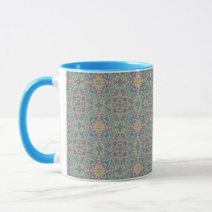 Abstract vintage background mug