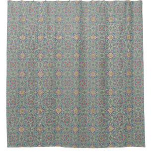 Abstract vintage background shower curtain