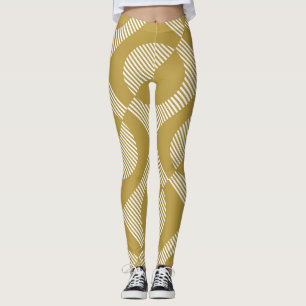 Abstract Vintage Geometric Seamless Leggings