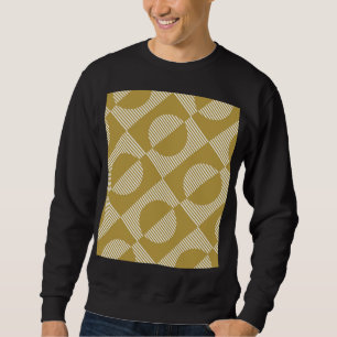 Abstract Vintage Geometric Seamless Sweatshirt