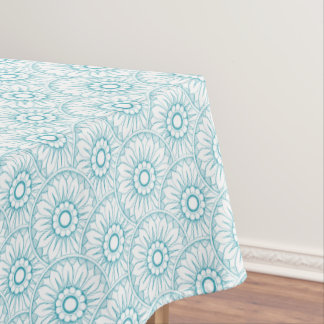 Abstract Vintage Medallion Pattern Tablecloth