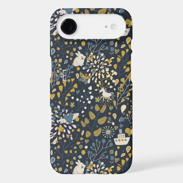 Abstract vintage pattern Case-Mate iPhone case (Back)