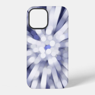 abstract violet background. fractal explosion star iPhone 12 case