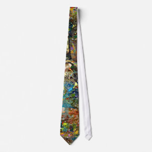 Abstract Violin or Viola Artwork Tie