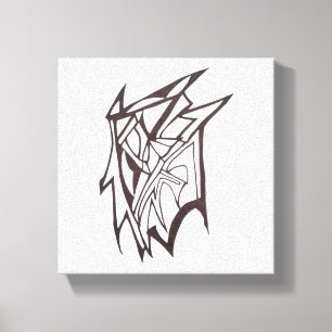 Abstract Vivid Wave Canvas Print