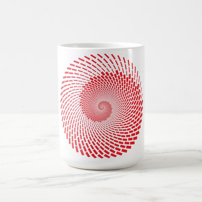  Abstract Vortex Coffee Mug (Center)