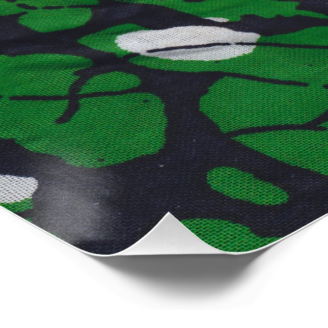 Abstract Wall Art Abstract Wallpaper Green Orange (Corner)