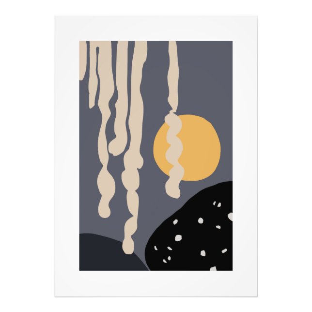 Abstract wall art background (Front)