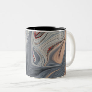 Abstract Wall Art Best modern fine art Two-Tone Coffee Mug