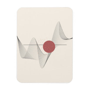 Abstract wall art Magnet