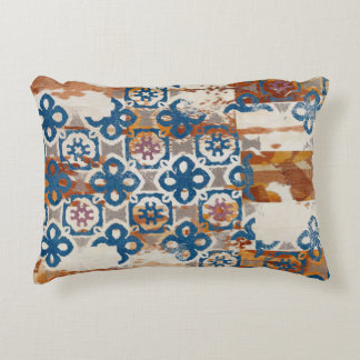Abstract Wall Tile Or Wallpaper Decorative Art Bac Cushion