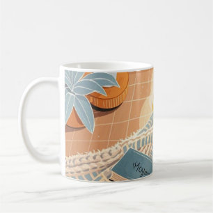Abstract warm cosy Boho style Coffee Mug
