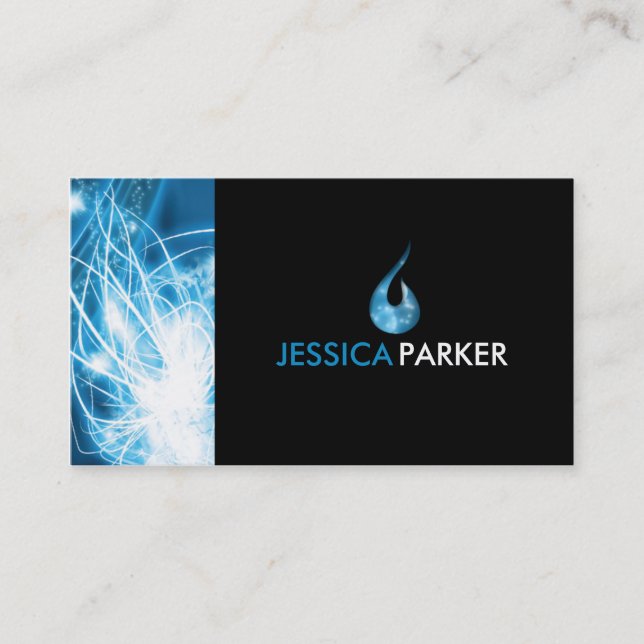 Abstract - Water Business Card (Front)