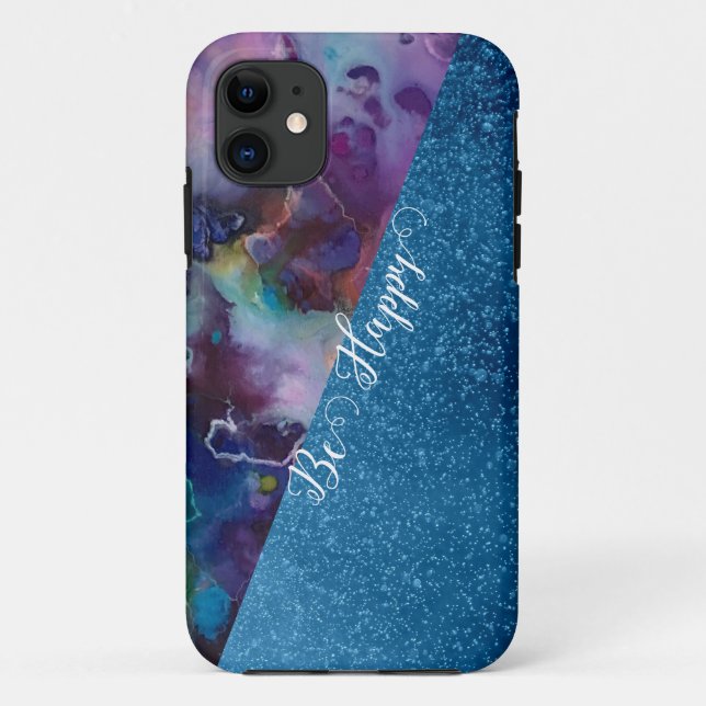 Abstract water colours iphone cases (Back)