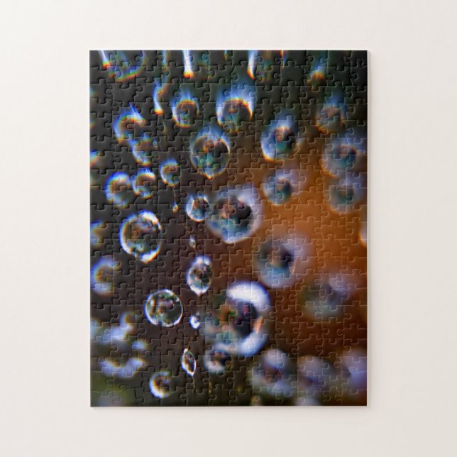 Abstract Water Droplets Jigsaw Puzzle (Vertical)