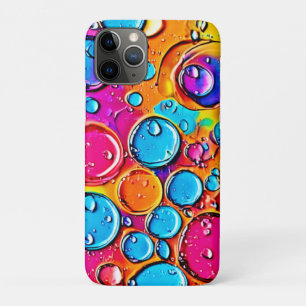 Abstract Water Drops Art iPhone 11 Pro Case