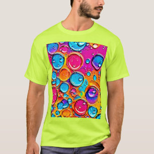 Abstract Water Drops Art T-Shirt