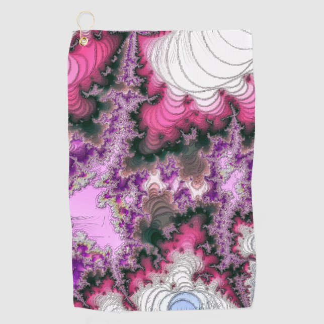ABSTRACT WATER GOLF TOWEL (Front)