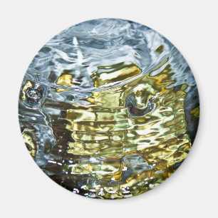 Abstract Water Photography Magnet