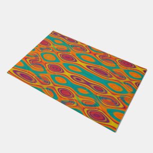 Abstract Water seamless pattern III + your ideas Doormat