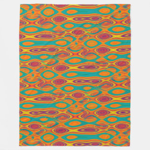 Abstract Water seamless pattern III + your ideas Fleece Blanket